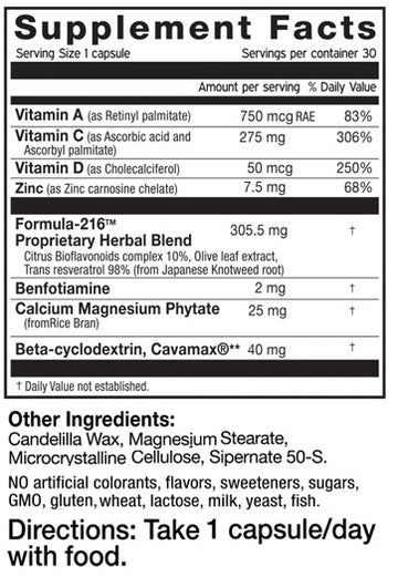 Formula-216 – Encode Nutrition